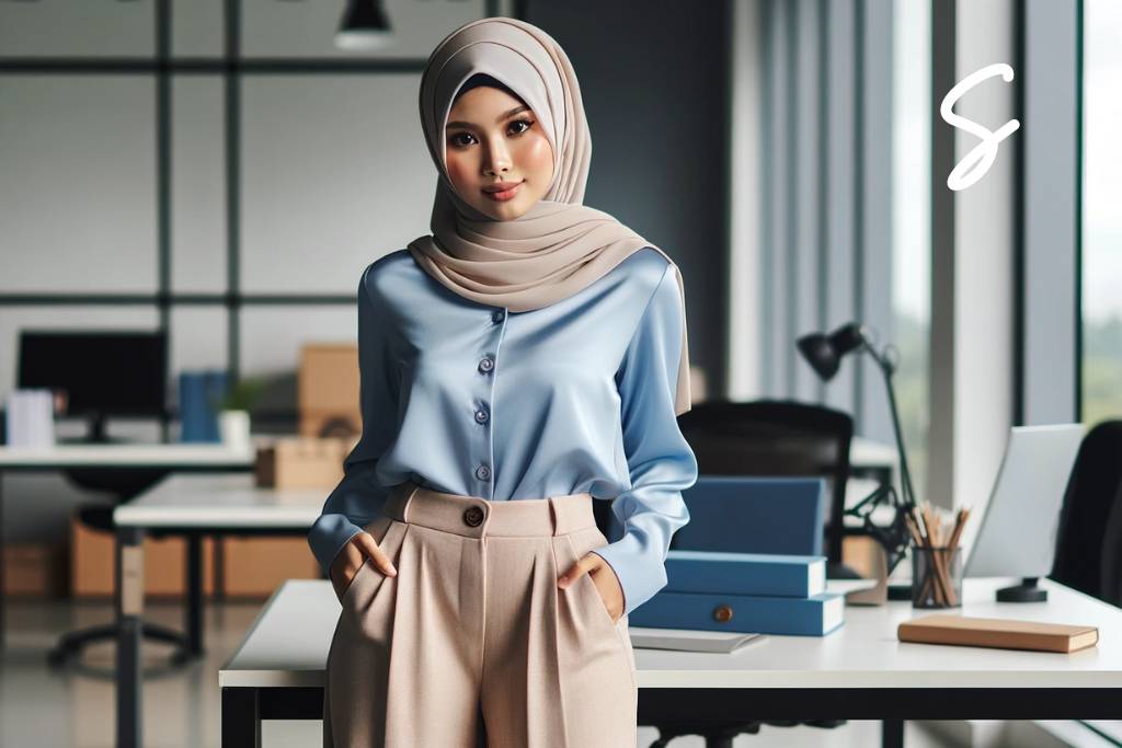 Celana Warna Nude