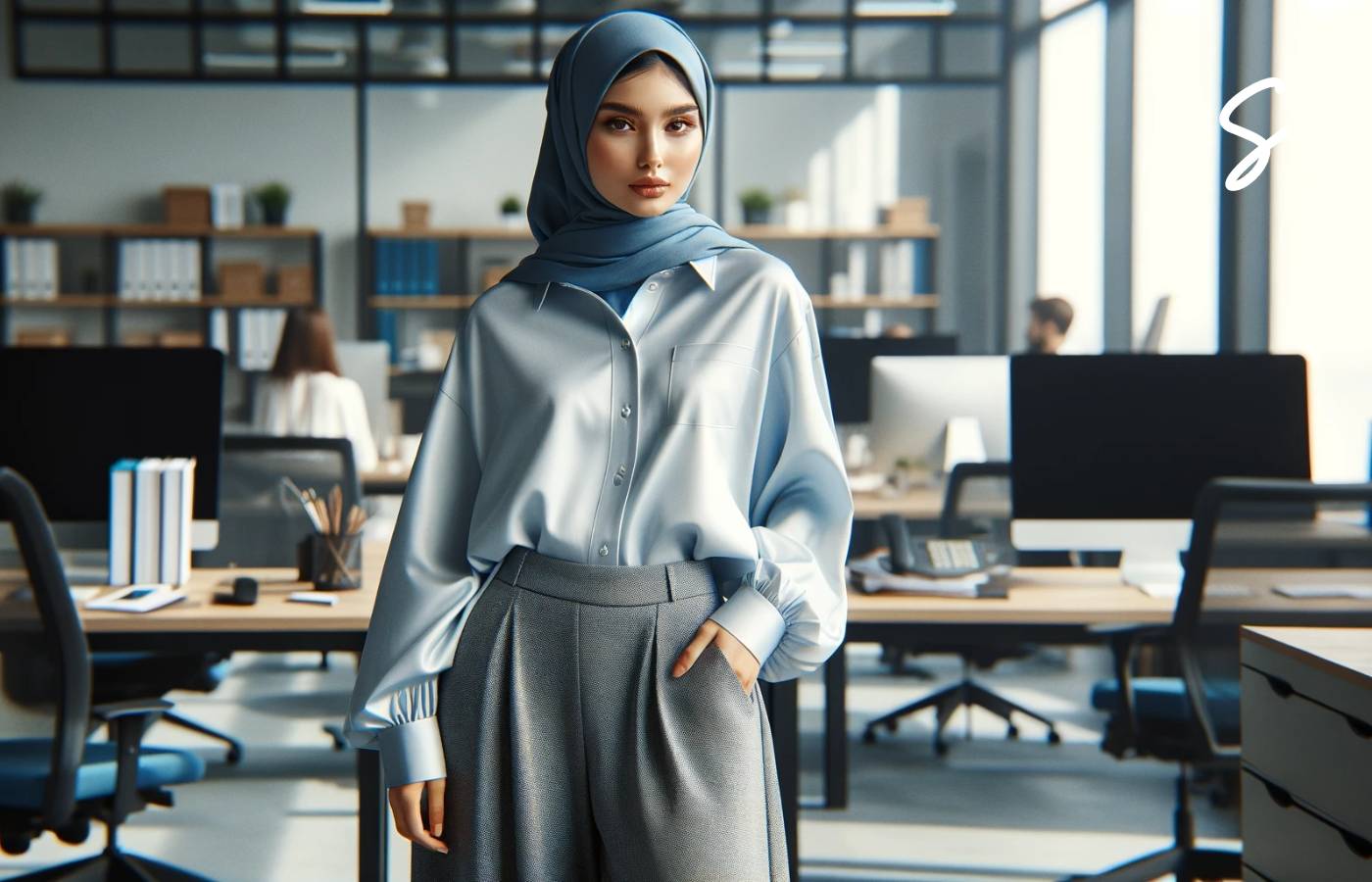 Kemeja Biru Muda Cocok dengan Celana Warna Apa, ya? Ini 7 Ide Inspirasi Warnanya!