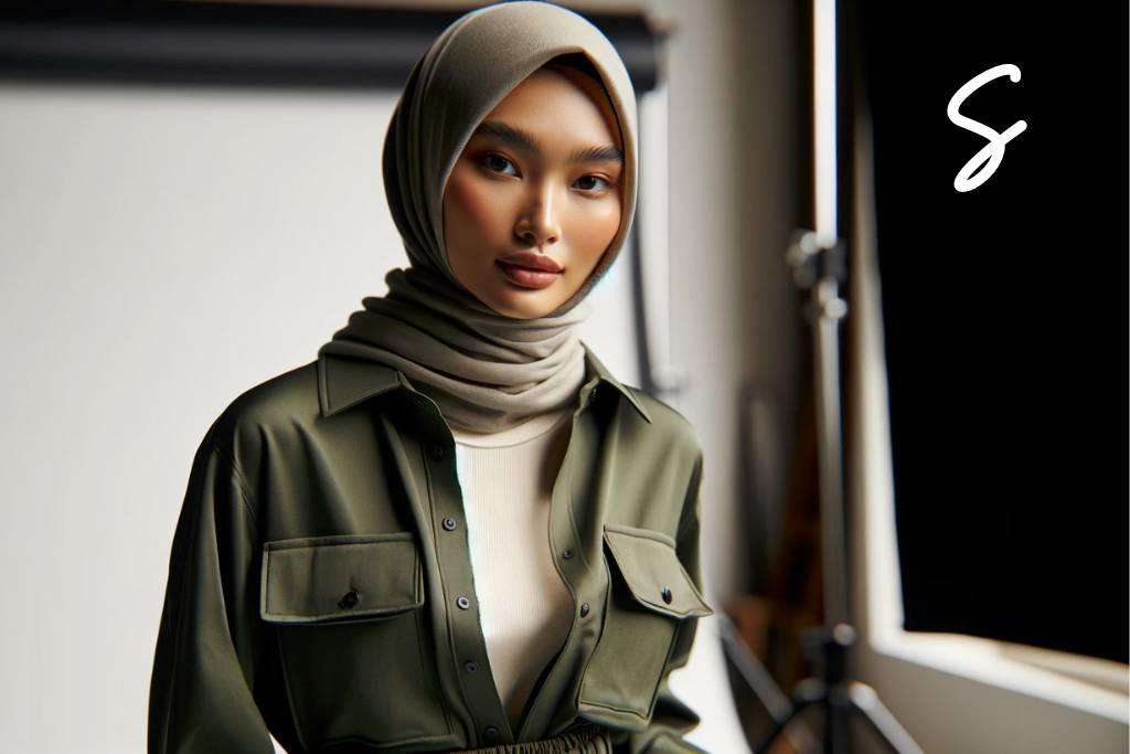Kemeja Kain Bahan Maxmara Silk