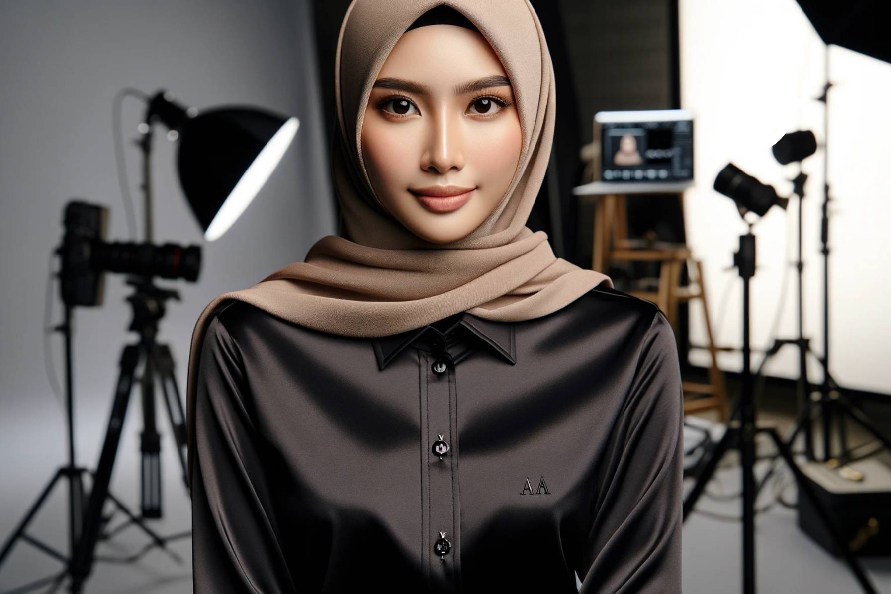 Perbedaan Kain Maxmara dan Armani Silk dari Transparansi