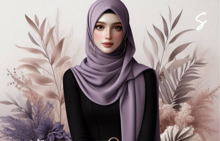 Referensi Baju Warna Hitam Cocok dengan Jilbab Warna Apa