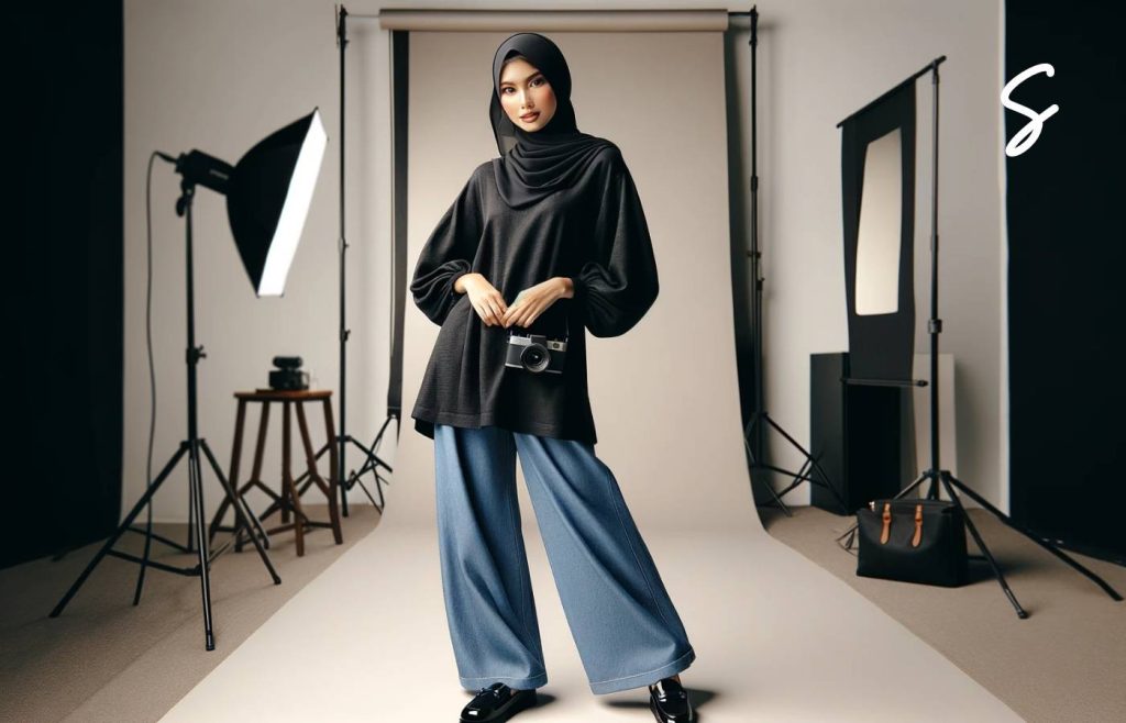 7 Referensi OOTD Tunik Maxmara Berhijab untuk Beragam Acara 12 Referensi OOTD Tunik Maxmara Berhijab
