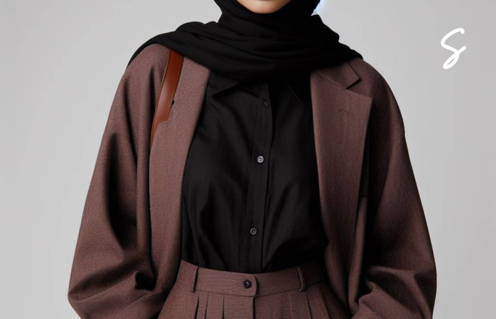 7 Inspirasi Fashion Hijab ala Korea, Bisa Mirip Idol K-Pop! 4 Inspirasi Fashion Hijab ala Korea