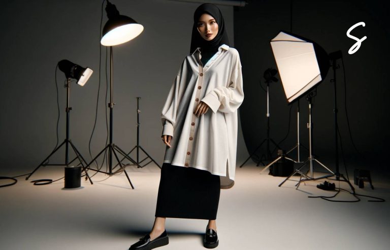 Inspirasi OOTD Kemeja Jadi Outer untuk yang Berhijab