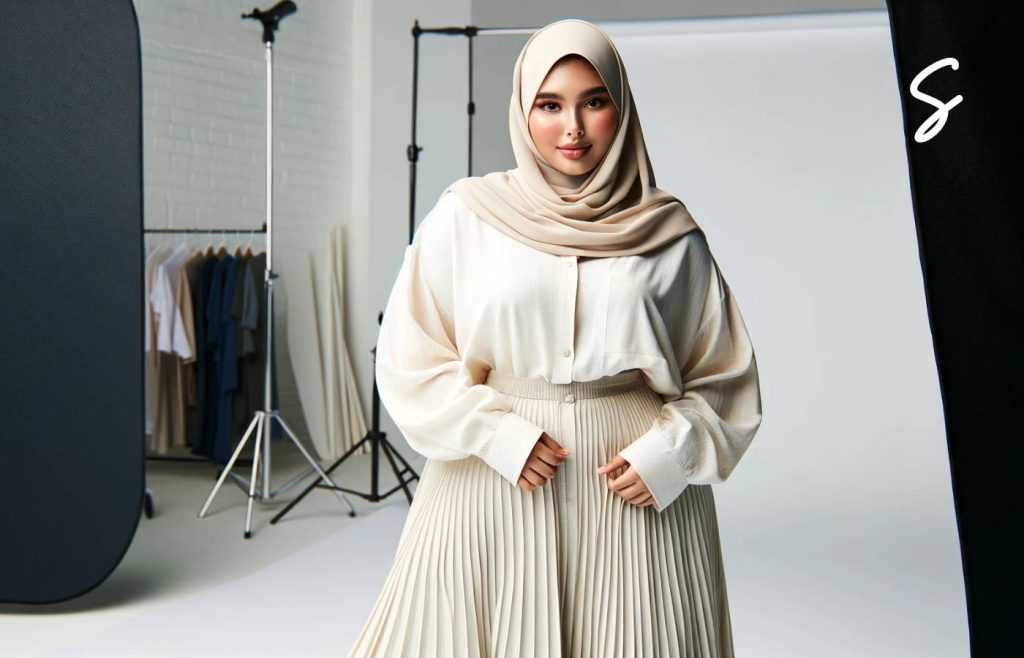 7 Inspirasi Outfit Kemeja untuk Wanita Gemuk yang Pas 9 Inspirasi Outfit Kemeja untuk Wanita Gemuk yang Cocok