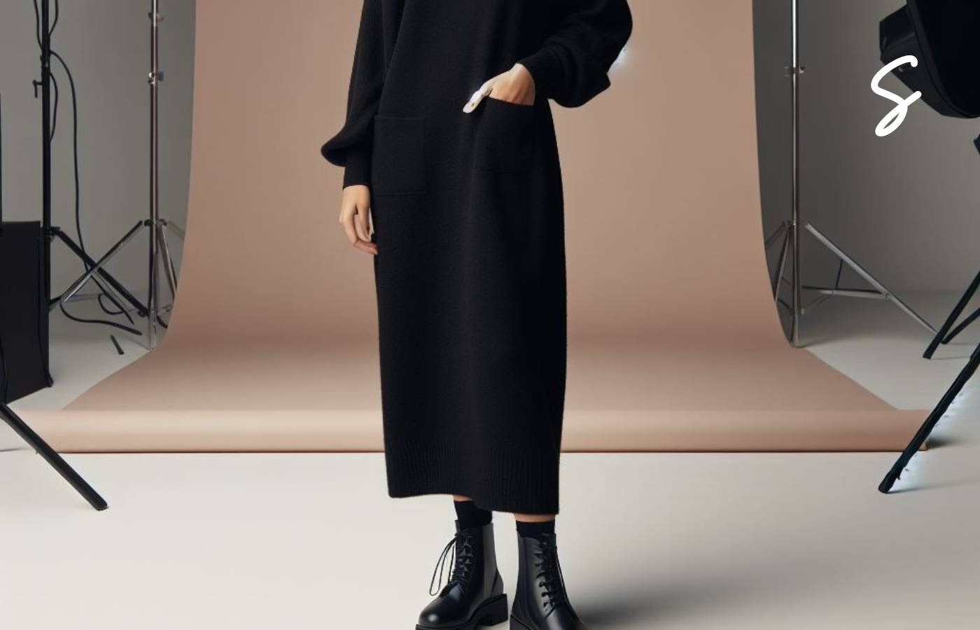 7 Ide Padu Padan Gamis dan Sepatu Boots, Ternyata Cocok!