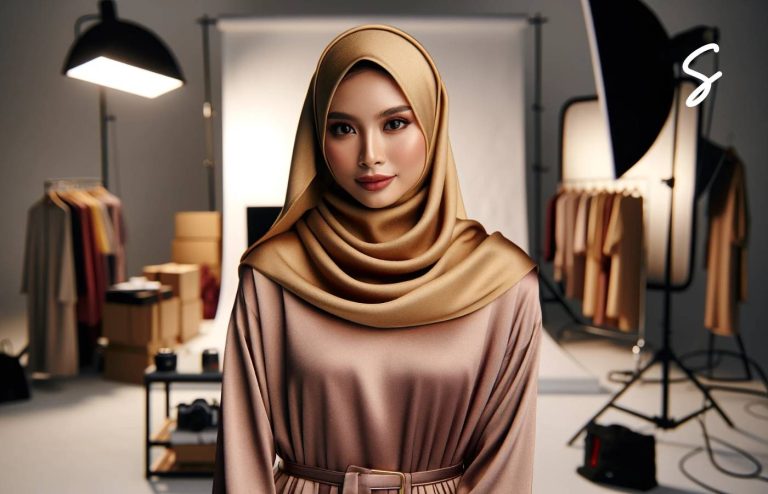 Inspirasi Warna Jilbab yang Cocok untuk Gamis Warna Gold