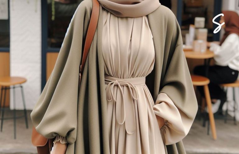 7 Ide Outfit Earth Tone Hijab ala Cewek Bumi