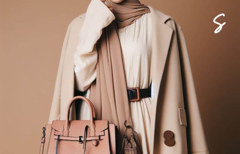 Inspirasi OOTD Gamis dan Blazer