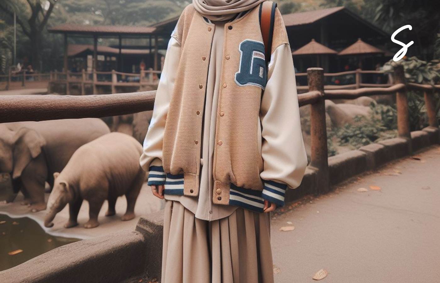 Inspirasi Outfit Zoo Date Hijab yang Simpel dan Stylish