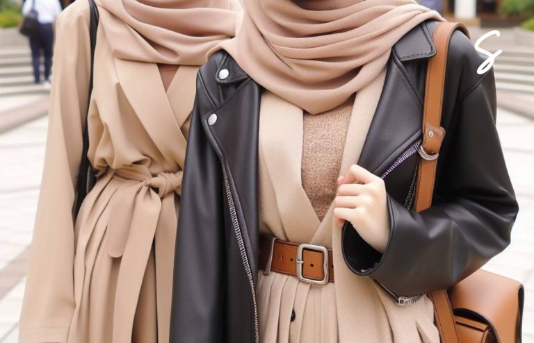 OOTD Gamis untuk Kuliah