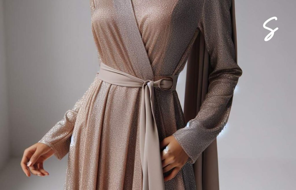 Tips Mix and Match Gamis Shimmer, Elegan dan Gak Lebay! 4 Tips Mix and Match Gamis Shimmer