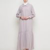 Gamis Wanita Thistle Mewah - Shenada Glamoura Thisle - Depan 1 - Potrait