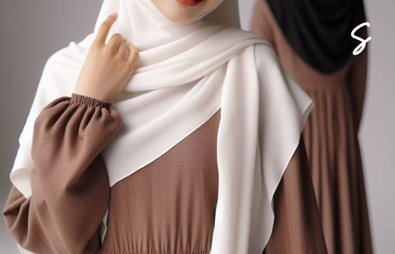 Pilihan Warna Jilbab yang Cocok untuk Gamis Coklat