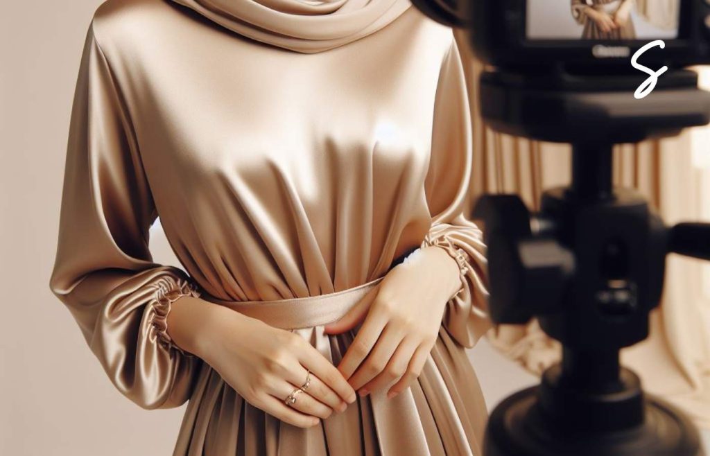 Tips Berpakaian Kain Shimmer yang Classy dan Gak Berlebihan 3 Tips Berpakaian Kain Shimmer