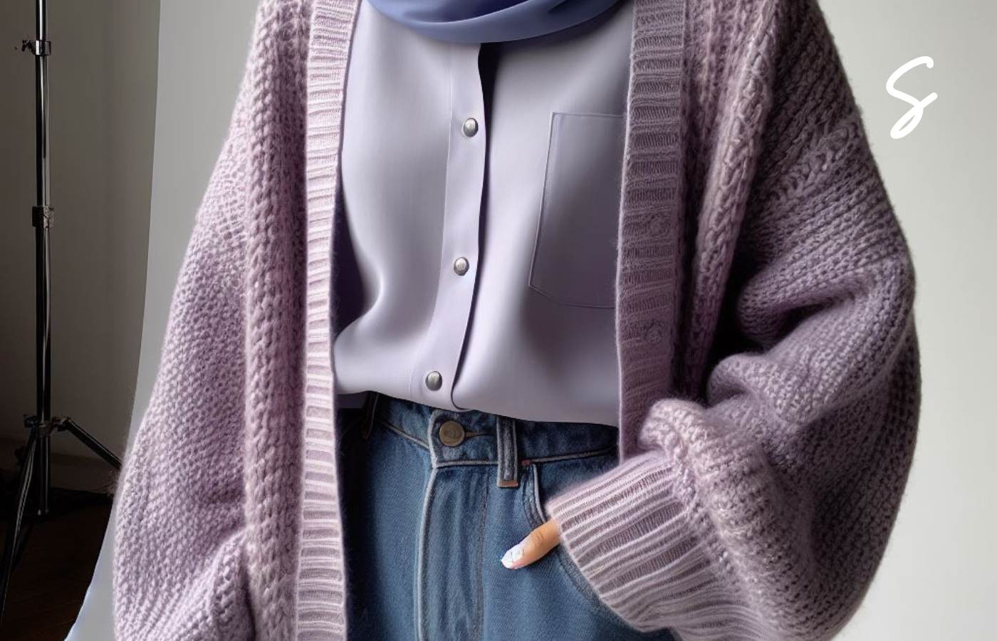 7 Paduan Warna Celana yang Cocok dengan Kemeja Warna Ungu